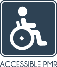La chambre La Grande chartreuse est accessible aux personnes à mobilité réduite.